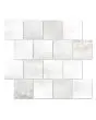 Radiate White Matte Porcelain Tile