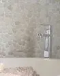 River Pebbles Ivory Blend Natural Stone Tile