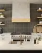 Sahara Dark Matte Glazed Porcelain 1"x12" Mosaic Tile