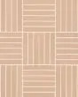 Sahara Rose Matte Glazed Porcelain 5/8"x4" Crosshatch Mosaic Tile