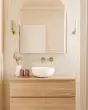 Sahara White Matte Glazed Porcelain 1"x12" Mosaic Tile