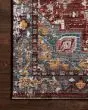 Samra SAM-10 Brick/Grey Area Rug