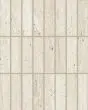 Sensi Roma Ivory Satin Glazed Porcelain 1"x4" Straight Set Mosaic Tile