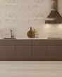 Sensi Roma Ivory Satin Glazed Porcelain 24"x48" Cube Deco Tile