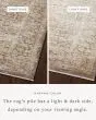Sonnet SNN-09 Mocha/Tan Area Rug