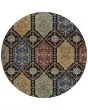 Silk Road SR7 Black Area Rug