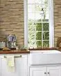 Stacked Quartz Desert Gold Porcelain Tile