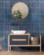 Stix Navy Glossy Porcelain 5x10 Tile