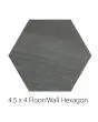 Stria Dark Porcelain Matte Marble Tile