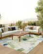 Suncoast SNC01 Green Blue Area Rug