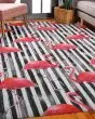 Tropics TC9 Black Area Rug