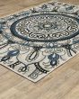 Torrey 72j Beige/Blue Area Rug