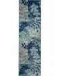 Tranquil TRA01 Navy/Light Blue Area Rug