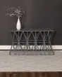 Tangier Tribal Diamond Silver Area Rug