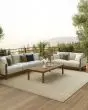 Tulum TLM04 Taupe Grey Area Rug