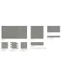 Urban Concrete Grey Porcelain Matte Tile