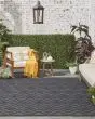 Versatile NRV01 Charcoal Black Area Rug