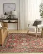 Vintage Washables VWS12 Rust Multicolor Area Rug