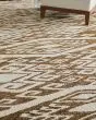 Wallace 8A43F Brown/White Area Rug