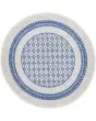 Whimsicle WHS13 Ivory Blue Area Rug