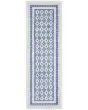 Whimsicle WHS13 Ivory Blue Area Rug