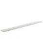 Acoustic Painted Wood Slat Wall Panel White