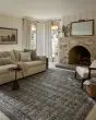 Wimberly WYM-04 Granite/Cream Area Rug