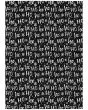 Wonderland WN22 Black 10'x14' Area Rug