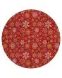 Wonderland WN31 Red Area Rug
