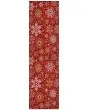 Wonderland WN31 Red Area Rug