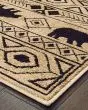 Woodlands 9651a Ivory/Black Area Rug