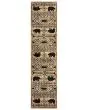 Woodlands 9651a Ivory/Black Area Rug