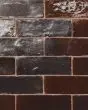 Zagora Maroon Glossy Glazed Ceramic 2"x6" Field Tile