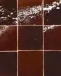 Zagora Maroon Glossy Glazed Ceramic 4x4" Field Tile