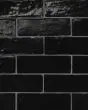 Zagora Nero Glossy Glazed Ceramic 2"x6" Field Tile