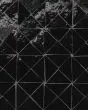 Zagora Nero Glossy Glazed Ceramic Triangle Mosaic Tile