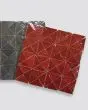 Zagora Rouge Glossy Glazed Ceramic Triangle Mosaic Tile