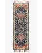 Zharah ZR-01 Navy/Multi Area Rug