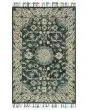 Zharah ZR-02 Teal/Grey Area Rug