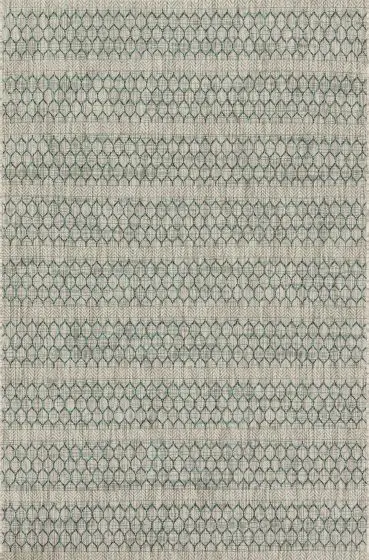 Isle IE-01 Grey/Teal Area Rug