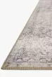 Loren LQ-04 Silver/Slate Area Rug