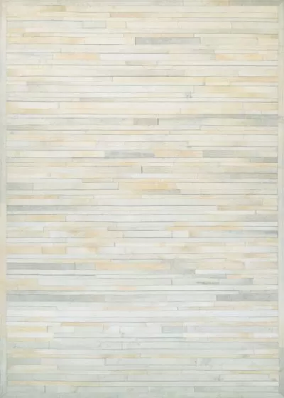 Chalet Plank Ivory Area Rug