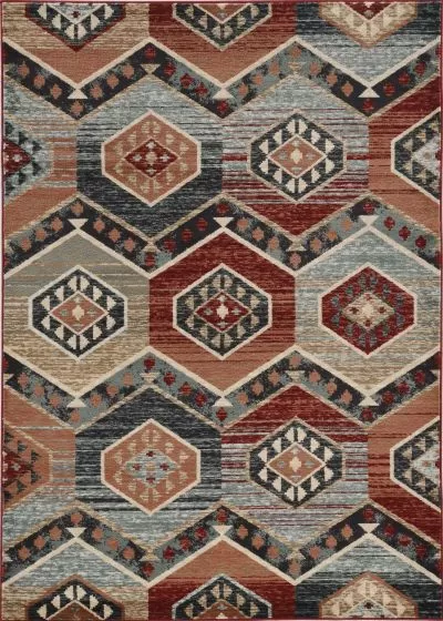 Chester 5630 Red Artisan Area Rug