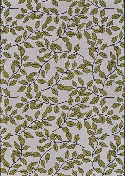 Dolce Summer Ivy Ivory Olive Area Rug