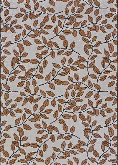Dolce Summer Ivy Ivory Terracotta Area Rug