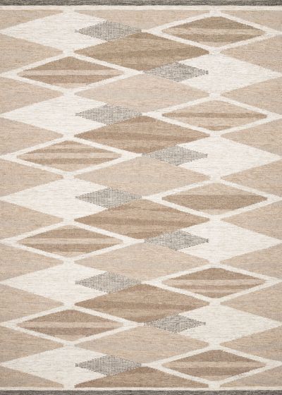 Evelina EVE-04 Taupe/Bark Area Rug