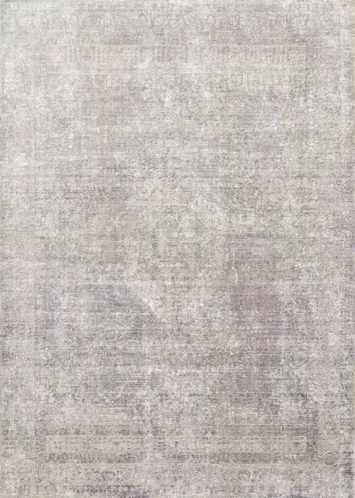 Franca FRN-01 Silver/Pebble Area Rug