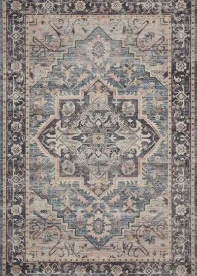 Hathaway HTH-01 Navy/Multi Area Rug