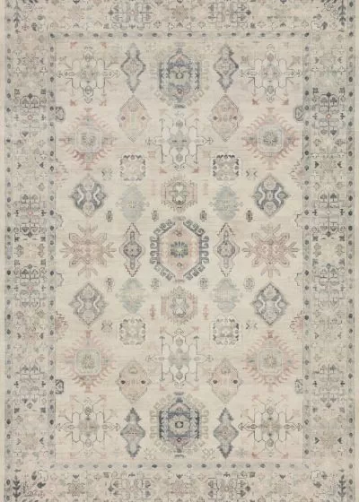 Hathaway HTH-04 Beige/Multi Area Rug