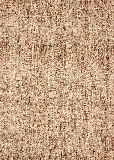Harlow HLO-01 Rust/Charcoal Area Rug